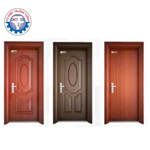 cửa thép vân gỗ