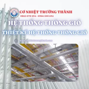 Thiết kế hệ thống thông gió