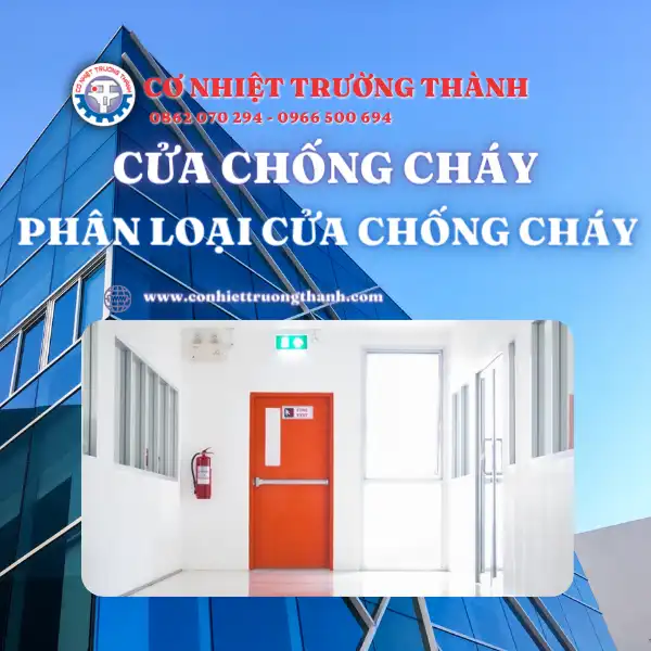 Phân loại cửa chống cháy