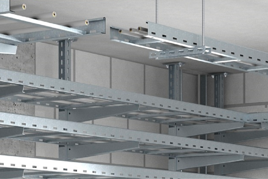 thang máng cáp ảnh slide