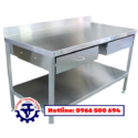 bàn thao tác inox có ngăn kéo