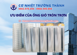 ưu điểm của ống gió tròn trơn