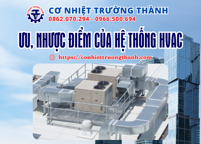 ưu nhược điểm của hệ thống hvac