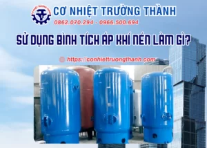 sử dụng bình tích áp khí nén làm gì