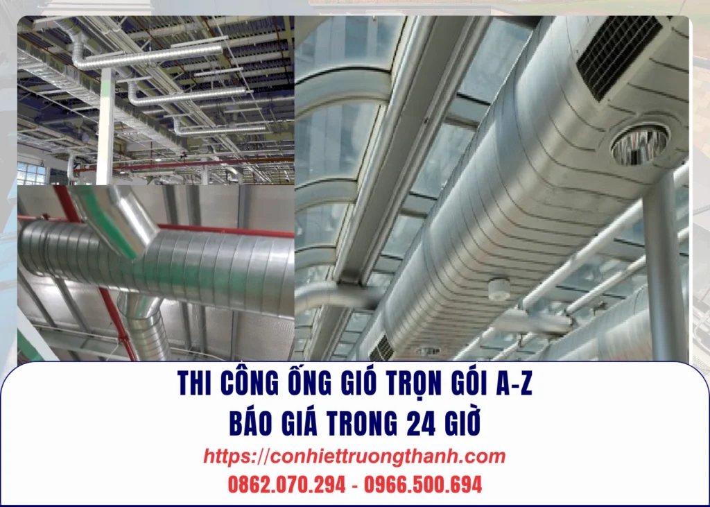 thi công ống gió trọn gói a–z báo giá trong 24 giờ