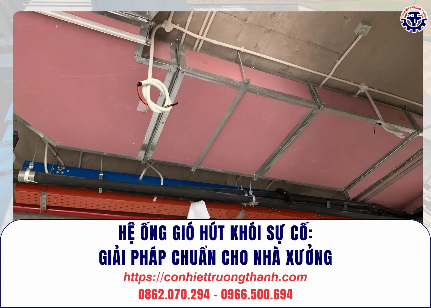 hệ ống gió hút khói sự cố giải pháp chuẩn cho nhà xưởng