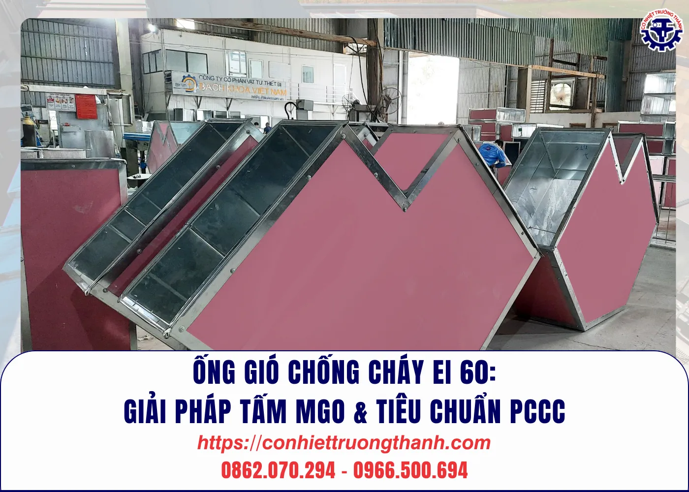 Ống gió chống cháy ei 60 giải pháp tấm mgo & tiêu chuẩn pccc