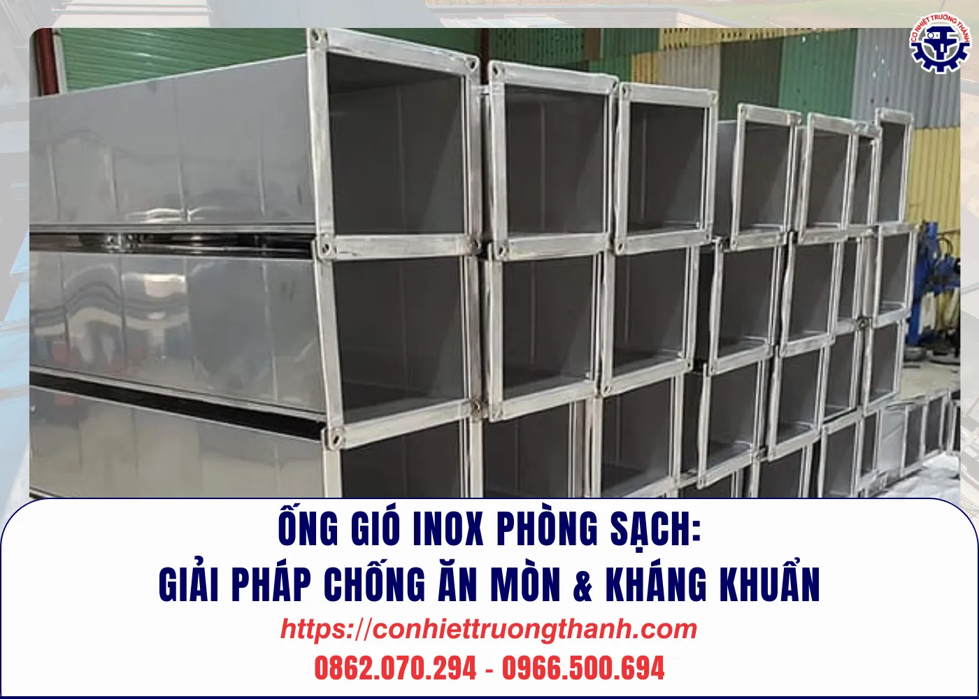 Ống gió inox phòng sạch giải pháp chống Ăn mòn & kháng khuẩn