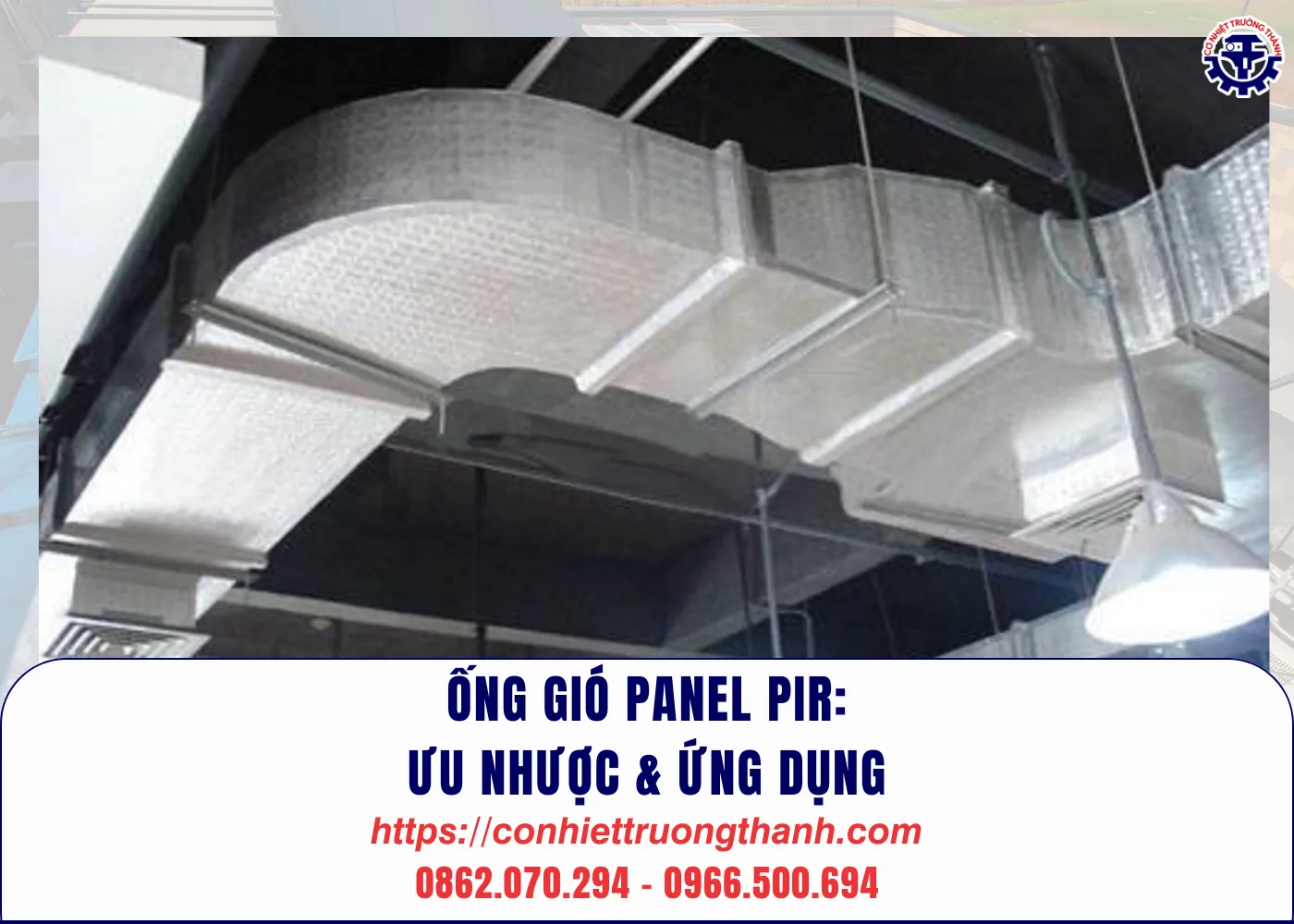 Ống gió panel pir ưu nhược & ứng dụng