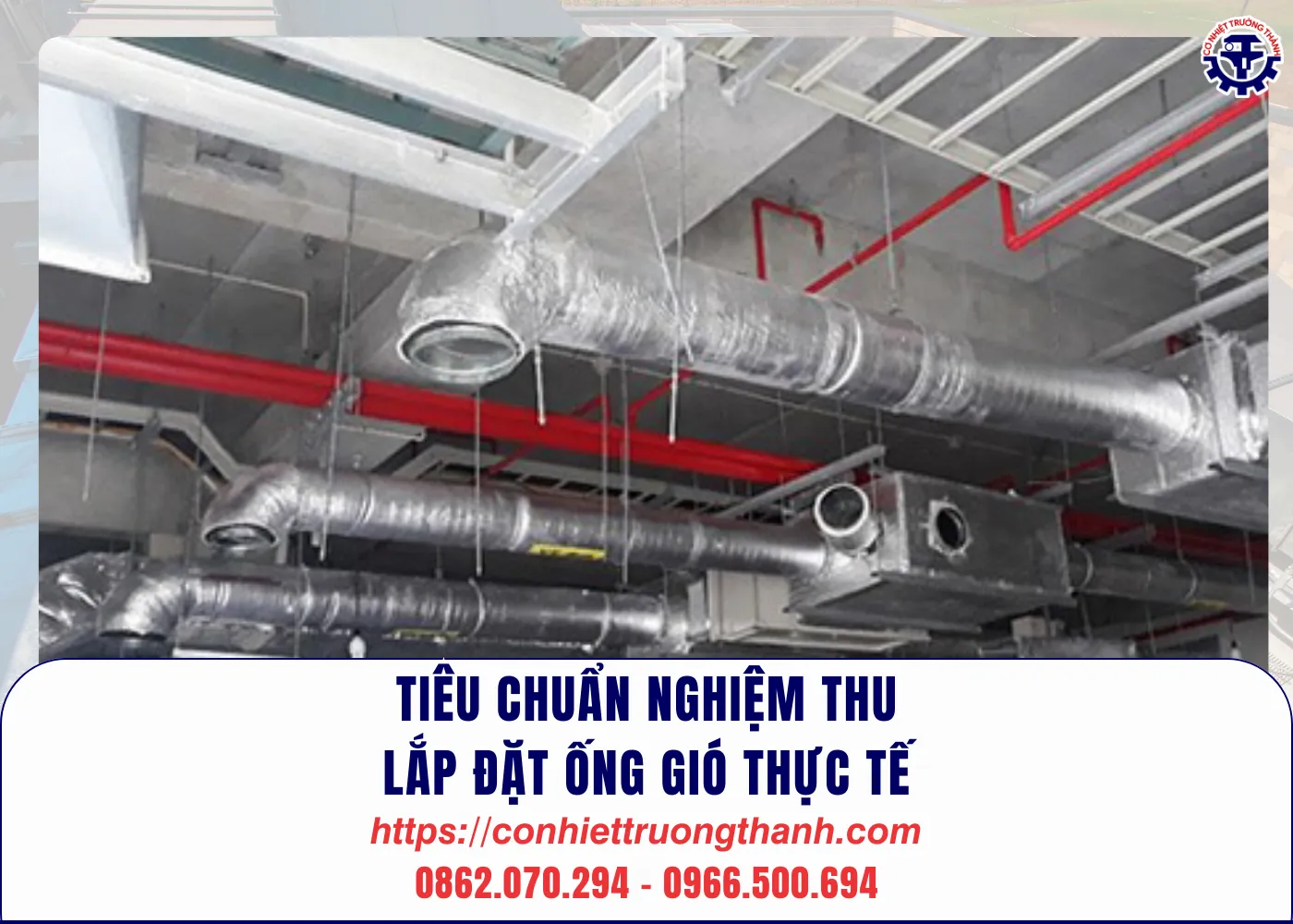 tiêu chuẩn nghiệm thu lắp Đặt Ống gió thực tế