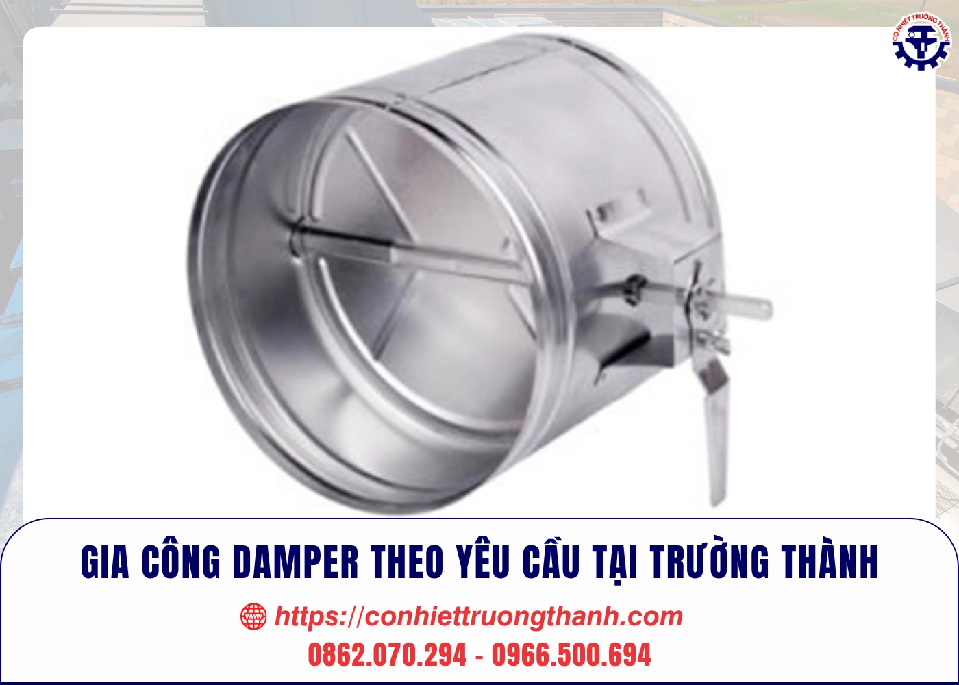 gia công damper theo yêu cầu tại trường thành