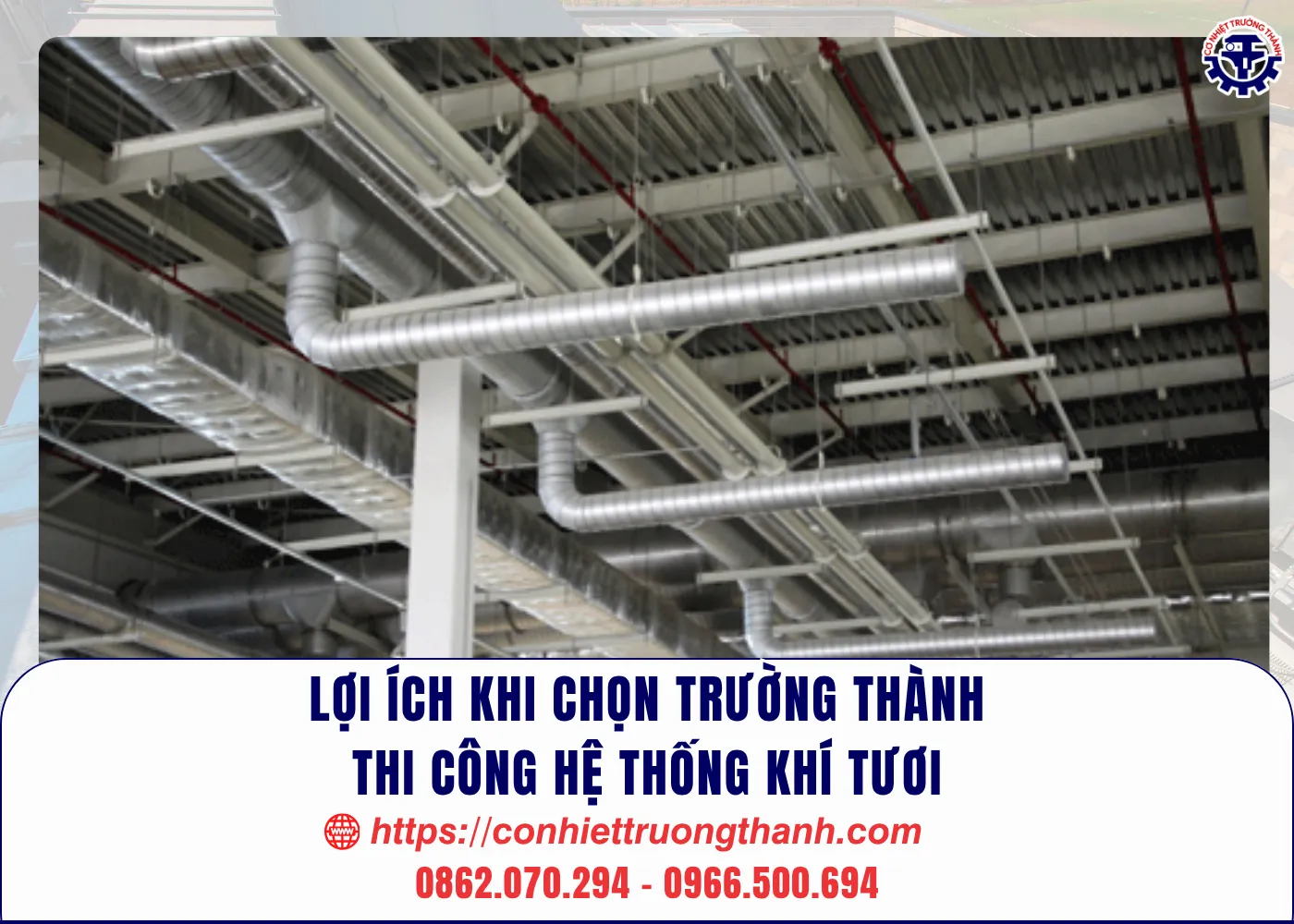 lợi ích khi chọn trường thành thi công hệ thống khí tươi