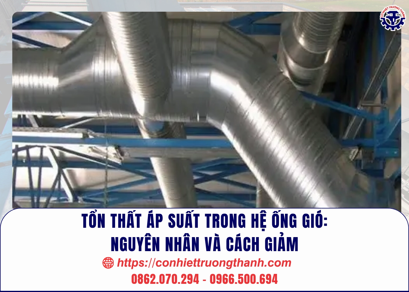tổn thất áp suất trong hệ ống gió nguyên nhân và cách giảm