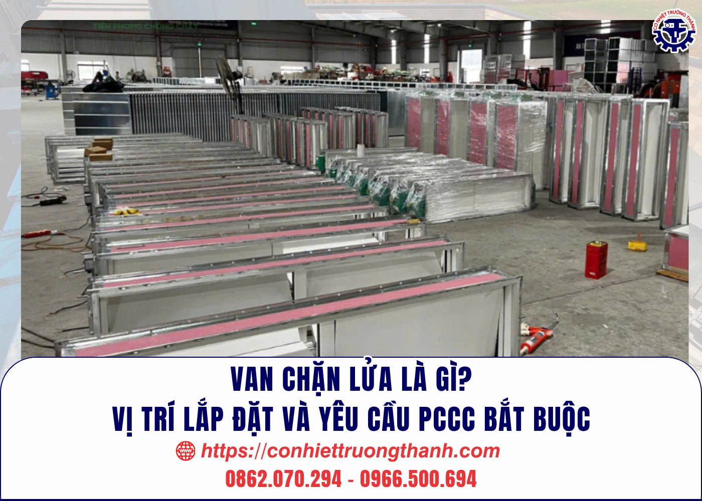 van chặn lửa là gì vị trí lắp đặt và yêu cầu pccc bắt buộc