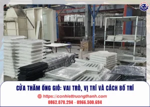 cửa thăm ống gió vai trò, vị trí và cách bố trí