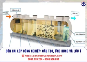 bồn hai lớp công nghiệp cấu tạo, ứng dụng và lưu ý