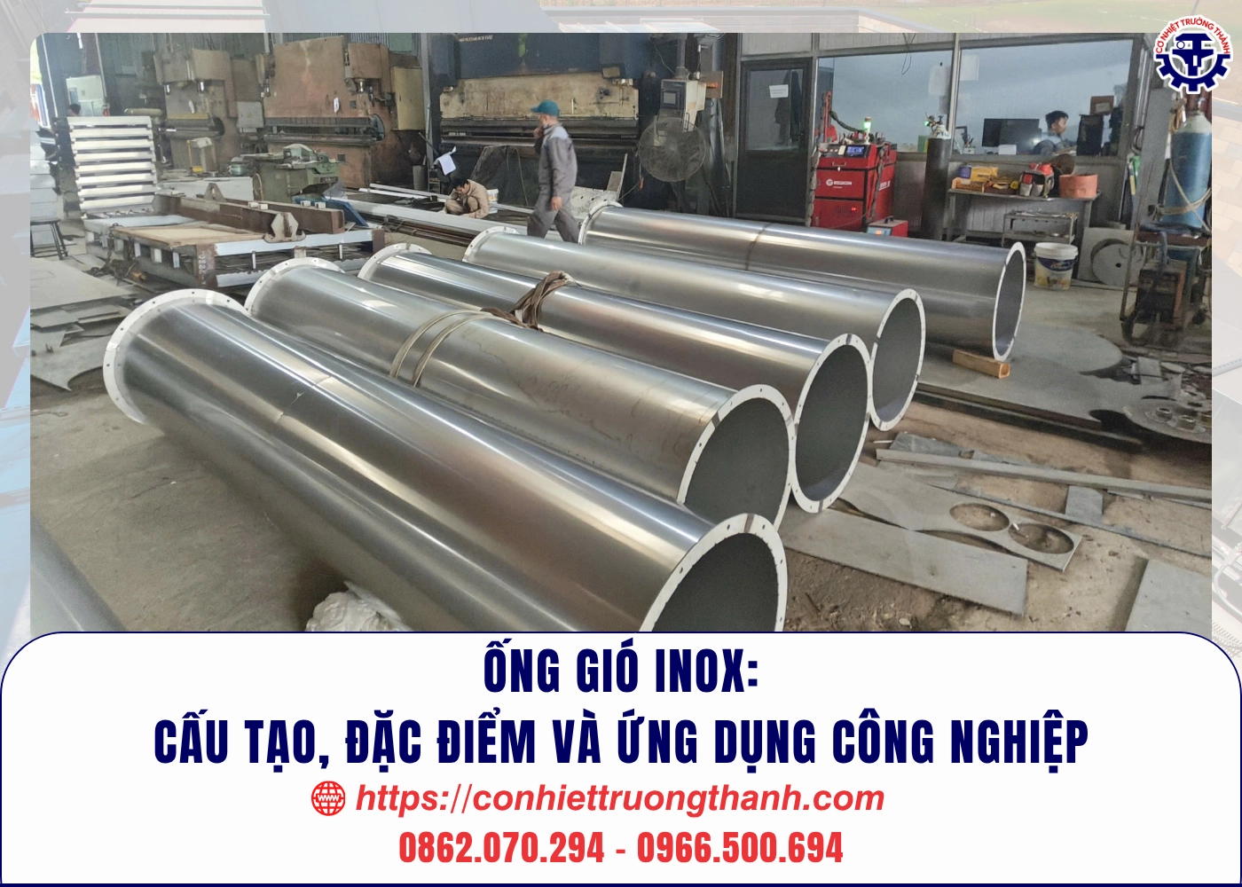 Ống gió inox cấu tạo, đặc điểm và ứng dụng công nghiệp