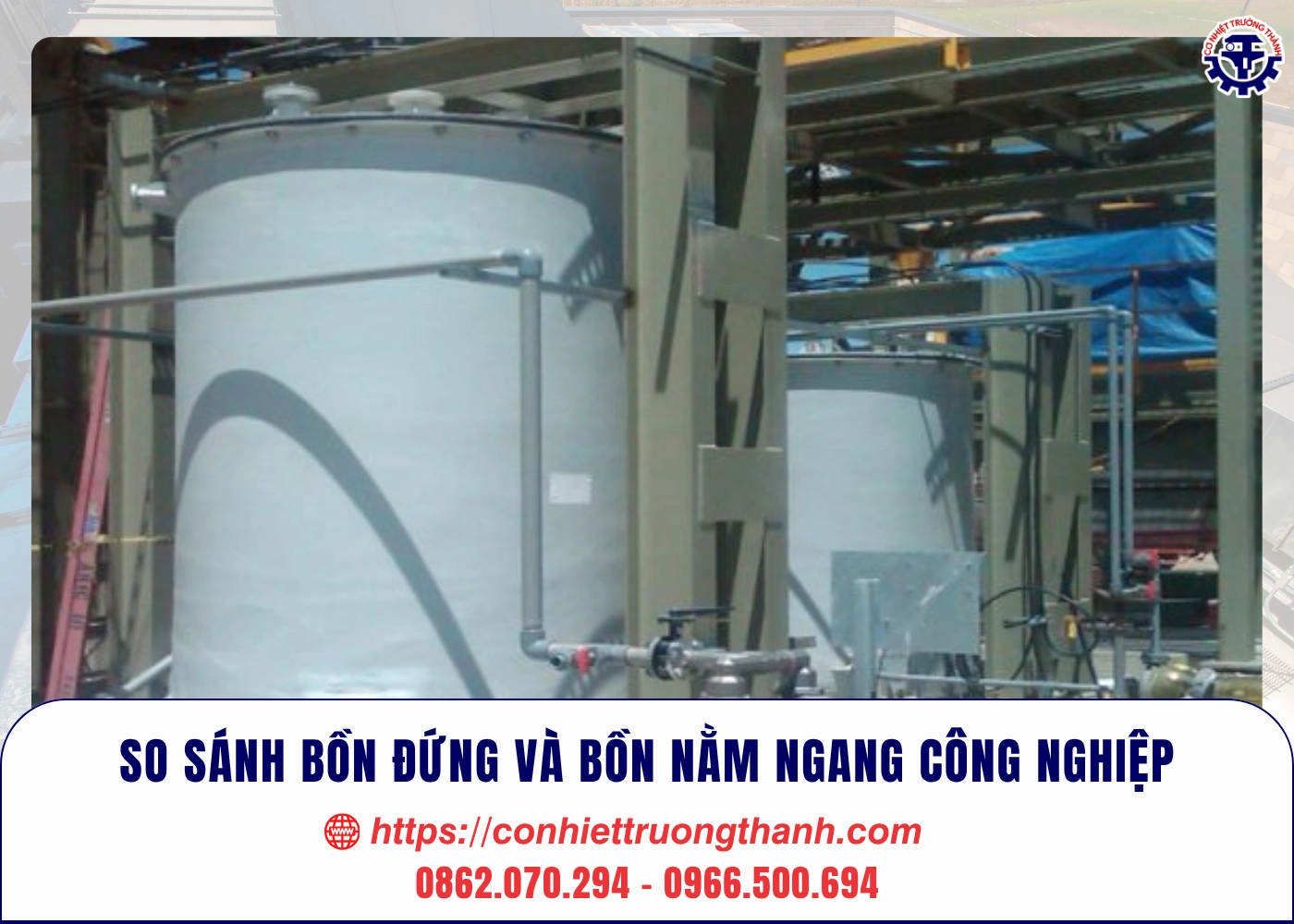 so sánh bồn đứng và bồn nằm ngang công nghiệp